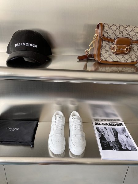 Celine High Top Velcro Sneakers