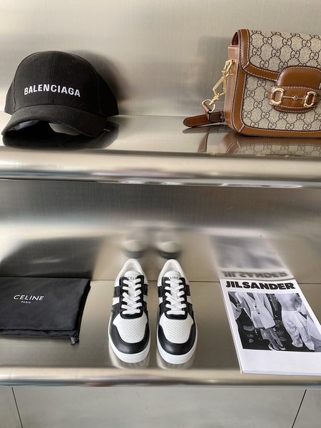 Celine High Top Velcro Sneakers