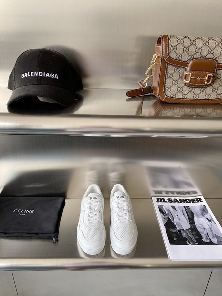 Celine High Top Velcro Sneakers