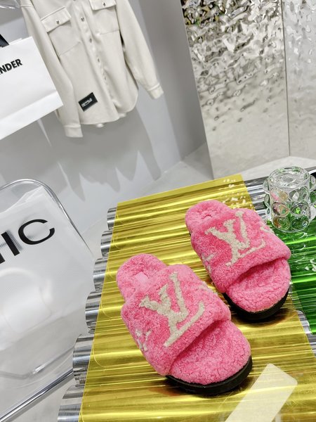 Louis Vuitton LV Wool Slippers