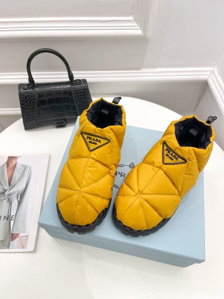 Prada down snow boots