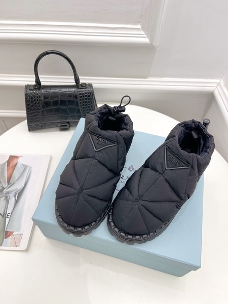 Prada down snow boots