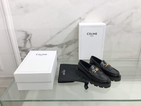 Celine Arc de Triomphe Tassel Platform Loafers