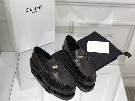 Celine Arc de Triomphe Tassel Platform Loafers