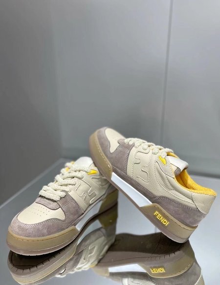 Fendi leather sneakers