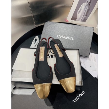 Chanel classic sandals in sheepskin
