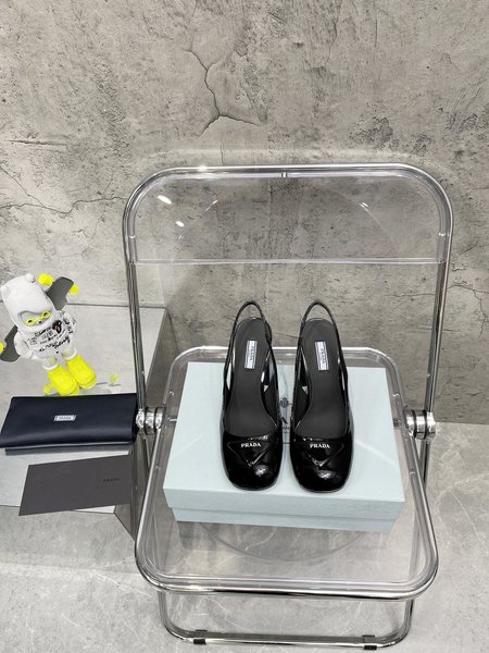 Prada mary jane high heels