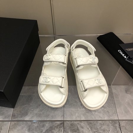 Chanel Velcro sandals