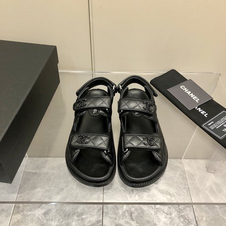 Chanel Velcro sandals