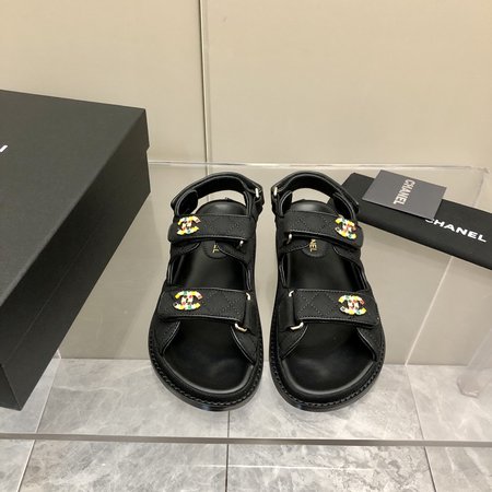 Chanel Velcro sandals