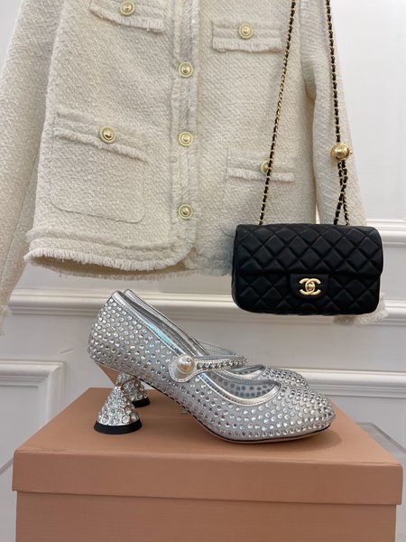Miu Miu Chain Mary Janes