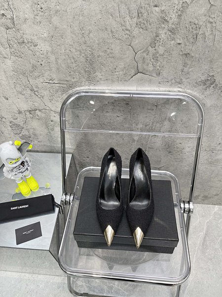 Christian Louboutine high heels metal toe