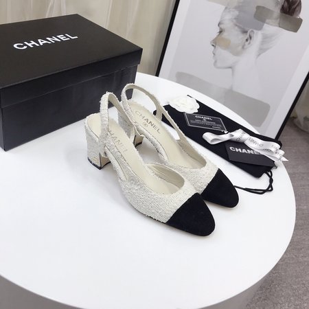 Chanel classic back sandals
