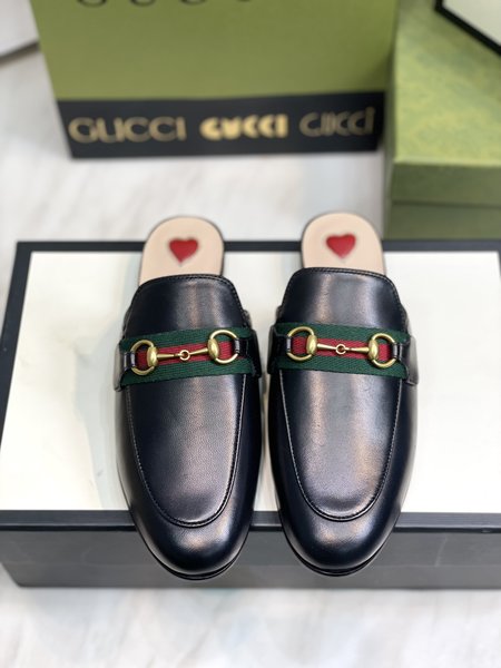 Gucci Horsebit Half Slippers