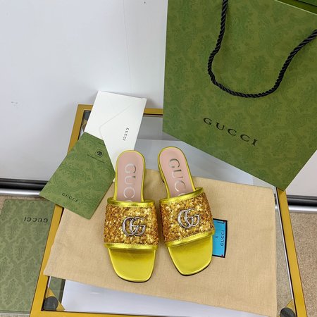 Gucci colorful slippers
