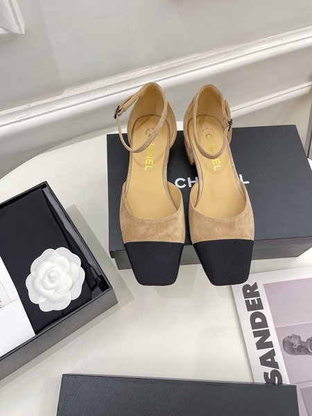 Chanel Classic Flat Ladies Premium Fabric Comfort Fit