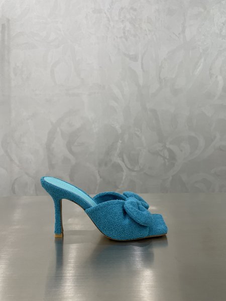 Bottega Veneta towel bow sandals