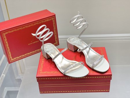 Christian Louboutine RC Snake Crystal High Heel Sandals