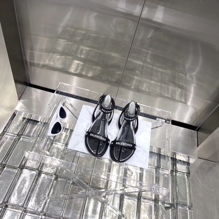 Balenciaga letter sandals