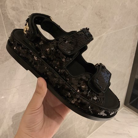 Chanel beach sandals
