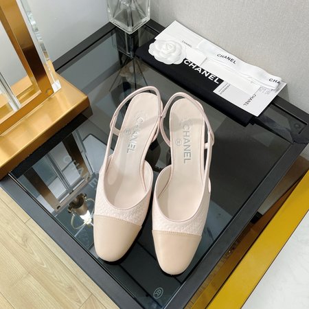 Chanel classic back sandals