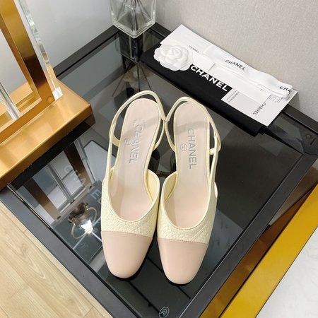 Chanel classic back sandals