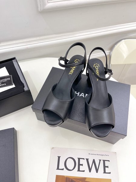 Chanel waterproof high heel sandals