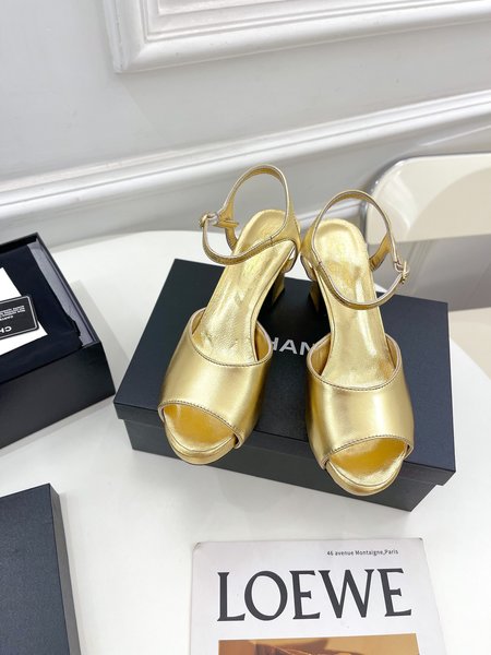 Chanel waterproof high heel sandals