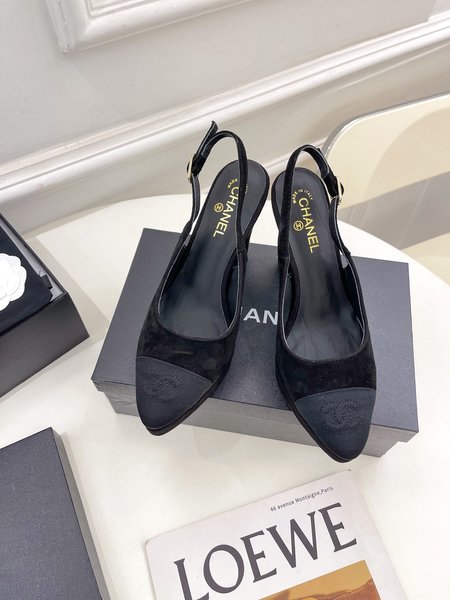Chanel waterproof high heel sandals