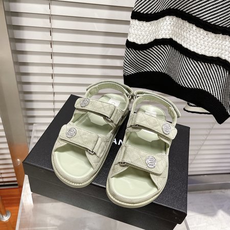 Chanel resort series women s slippers