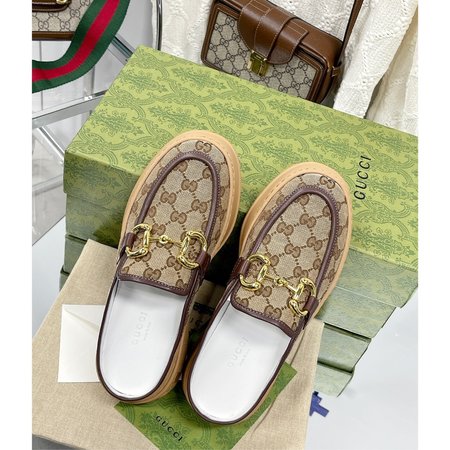 Gucci Retro Elegant Platform Loafers