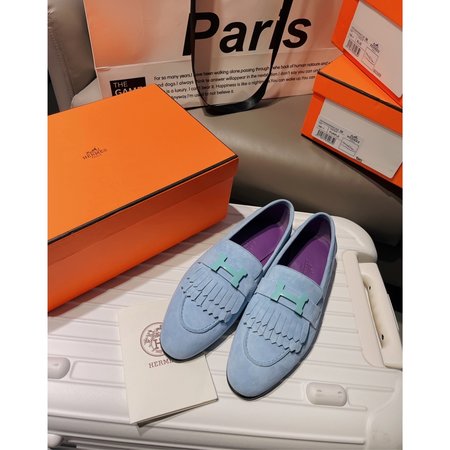Hermes H Royal loafers