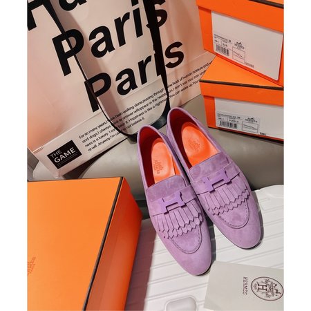 Hermes H Royal loafers