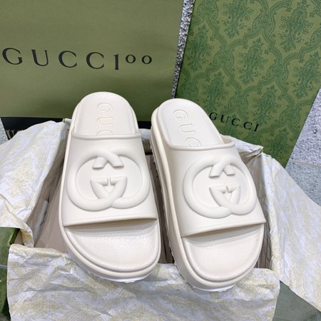 Gucci platform slippers