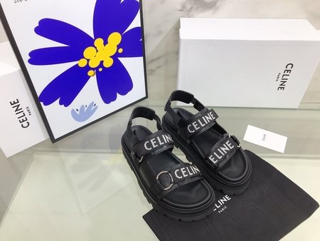 Celine cow leather sandals