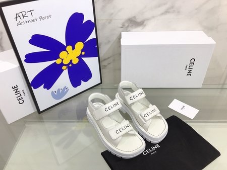Celine cow leather sandals
