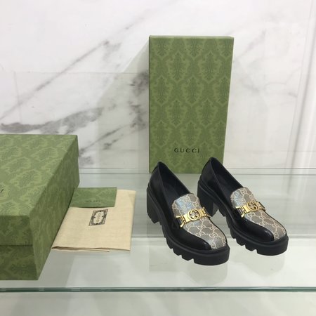 Gucci platform loafers