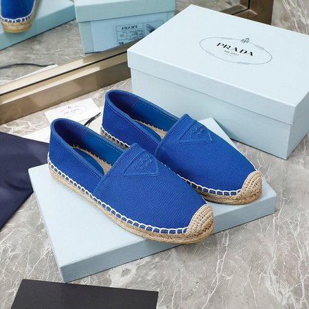 Prada Espadrilles Shoes Three-dimensional Logo