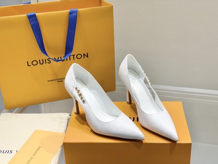 Louis Vuitton Smooth cowhide high heels MonoGram series