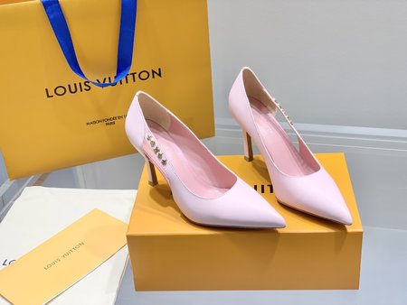 Louis Vuitton Smooth cowhide high heels MonoGram series