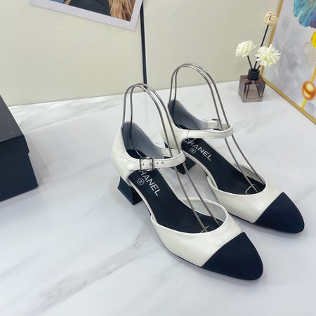 Chanel sandals lambskin