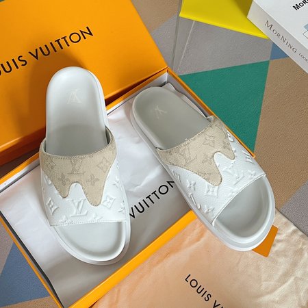 Louis Vuitton LV x NBA joint trainer slippers