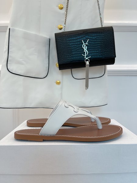 Celine Vintage Slippers Classic Logo