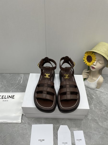 Celine Arc de Triomphe Roman Sandals
