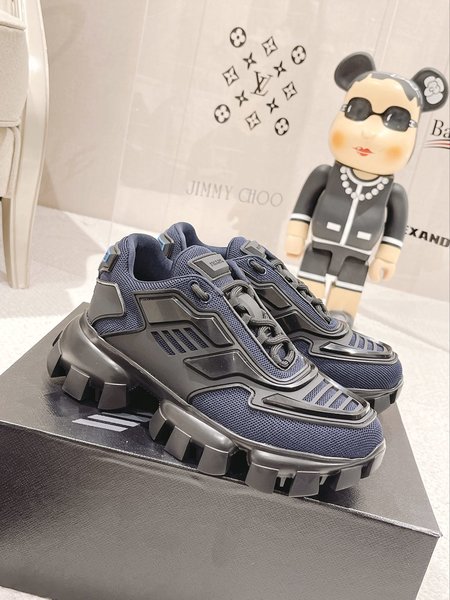 Prada Triangle Logo Sneakers