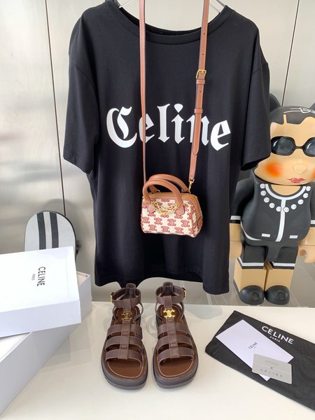 Celine Braided Roman Sandals