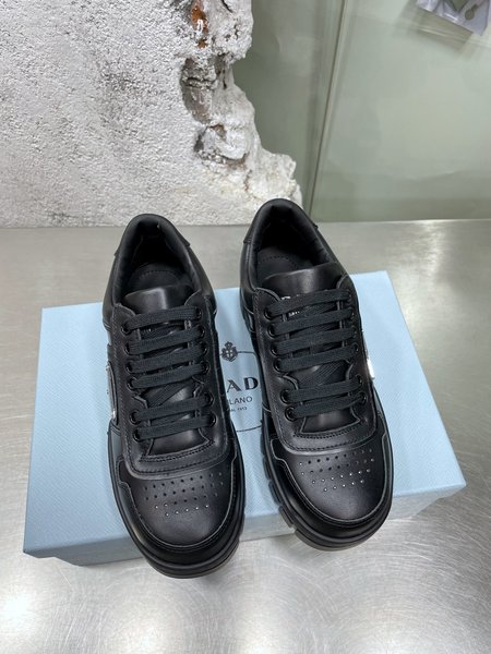 Prada Triangle Logo Sneakers