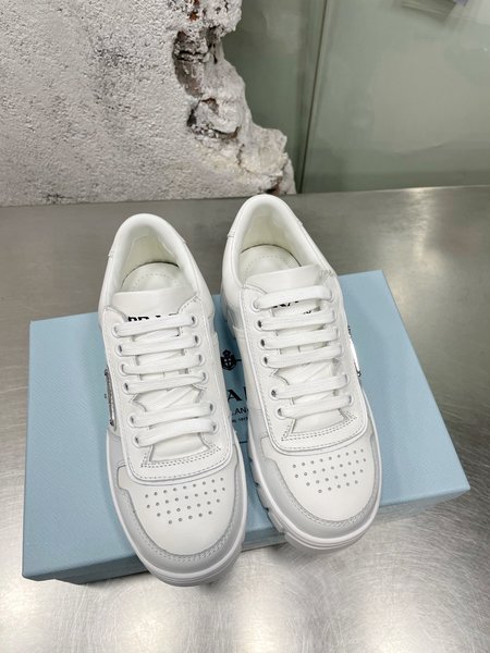 Prada Triangle Logo Sneakers