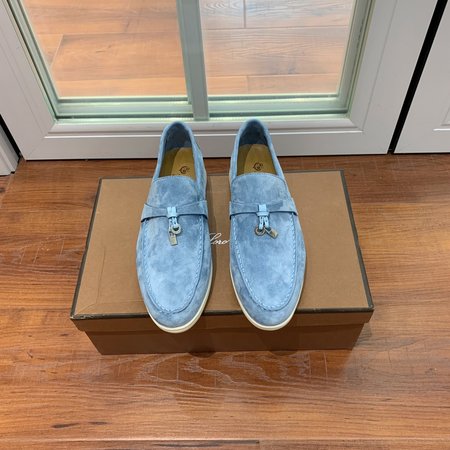 LP Suede Cashmere Loafers