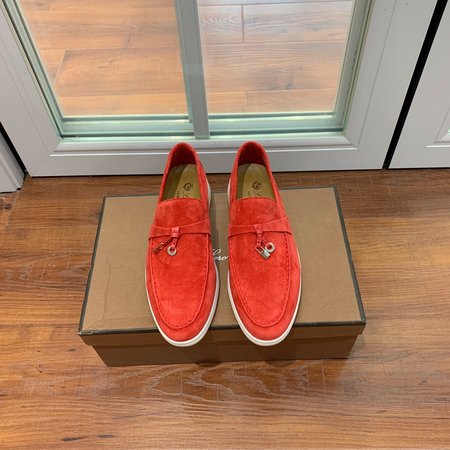 LP Suede Cashmere Loafers